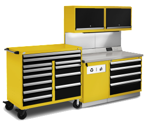 Rousseau GT Workbench with toolbox