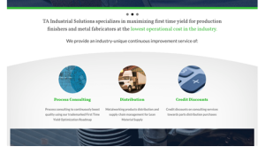 TA Industrial Solutions - New website